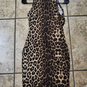 Cheetah Print Dress (S)